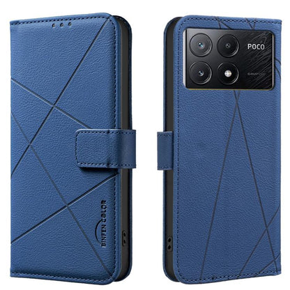 Geometric Pattern RFID Leather Phone Case, For Redmi 15 5G Global / 15 4G SEA 169.5mm, For Redmi Turbo 4 Pro, For Redmi Turbo 4, For Redmi 14C, For Redmi Note 14 5G, For Redmi Note 14 Pro 4G, For Redmi Note 14 4G 16.25mm                                ...