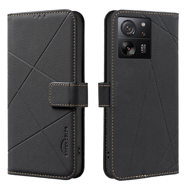 Geometric Pattern RFID Leather Phone Case, For Redmi Note 13 Pro 5G, For Redmi K60 Ultra, For Redmi K70 / K70 Pro, For Redmi 12 4G, For Redmi Note 12 Turbo, For Redmi Note 11 / 11S / 12S 6.43inch, For Redmi Note 12 4G, For Redmi 12C                    ...
