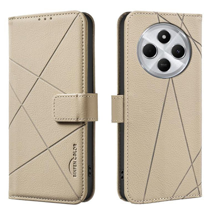 Geometric Pattern RFID Leather Phone Case, For Redmi 15 5G Global / 15 4G SEA 169.5mm, For Redmi Turbo 4 Pro, For Redmi Turbo 4, For Redmi 14C, For Redmi Note 14 5G, For Redmi Note 14 Pro 4G, For Redmi Note 14 4G 16.25mm                                ...