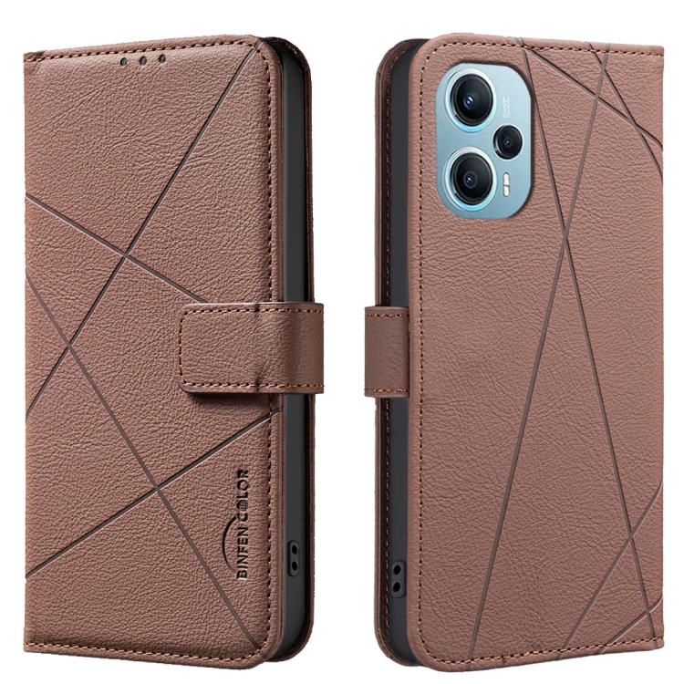 Geometric Pattern RFID Leather Phone Case, For Redmi Note 13 Pro 5G, For Redmi K60 Ultra, For Redmi K70 / K70 Pro, For Redmi 12 4G, For Redmi Note 12 Turbo, For Redmi Note 11 / 11S / 12S 6.43inch, For Redmi Note 12 4G, For Redmi 12C                    ...