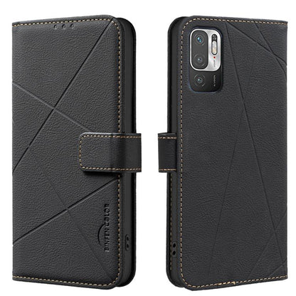 Geometric Pattern RFID Leather Phone Case, For Redmi Note 13 Pro 5G, For Redmi K60 Ultra, For Redmi K70 / K70 Pro, For Redmi 12 4G, For Redmi Note 12 Turbo, For Redmi Note 11 / 11S / 12S 6.43inch, For Redmi Note 12 4G, For Redmi 12C                    ...