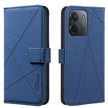 Geometric Pattern RFID Leather Phone Case, For Redmi Note 17 4G Global 169.7mm, For Redmi 15C 5G/4G Global 171/Poco C85 4G, For Redmi Note 17 Pro+ 5G Global 163.4mm, For Redmi Note 17 Pro 5G Global 163.5mm, For Redmi K90 Pro Max/K100 Pro Max 5G        ...