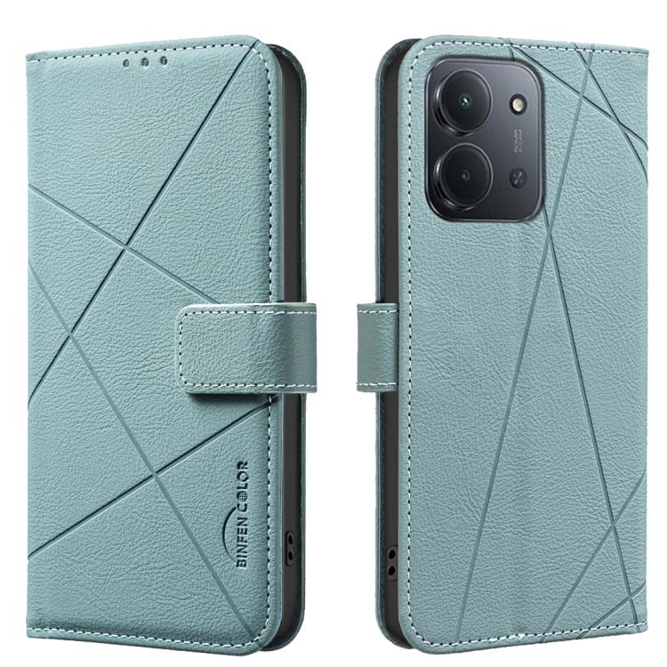 Geometric Pattern RFID Leather Phone Case, For Redmi Note 17 4G Global 169.7mm, For Redmi 15C 5G/4G Global 171/Poco C85 4G, For Redmi Note 17 Pro+ 5G Global 163.4mm, For Redmi Note 17 Pro 5G Global 163.5mm, For Redmi K90 Pro Max/K100 Pro Max 5G        ...