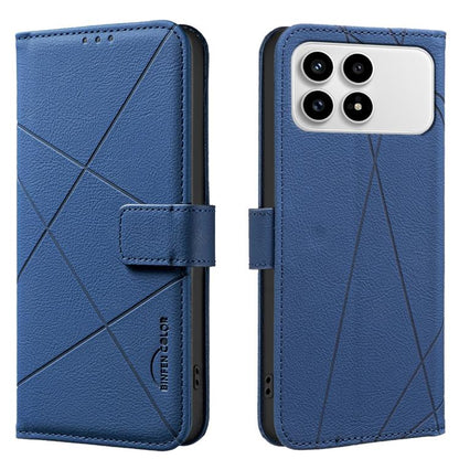 Geometric Pattern RFID Leather Phone Case, For Redmi Note 17 4G Global 169.7mm, For Redmi 15C 5G/4G Global 171/Poco C85 4G, For Redmi Note 17 Pro+ 5G Global 163.4mm, For Redmi Note 17 Pro 5G Global 163.5mm, For Redmi K90 Pro Max/K100 Pro Max 5G        ...