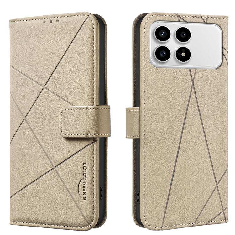 Geometric Pattern RFID Leather Phone Case, For Redmi Note 17 4G Global 169.7mm, For Redmi 15C 5G/4G Global 171/Poco C85 4G, For Redmi Note 17 Pro+ 5G Global 163.4mm, For Redmi Note 17 Pro 5G Global 163.5mm, For Redmi K90 Pro Max/K100 Pro Max 5G        ...