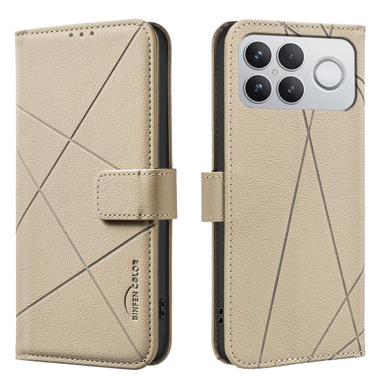 Geometric Pattern RFID Leather Phone Case, For Redmi Note 17 4G Global 169.7mm, For Redmi 15C 5G/4G Global 171/Poco C85 4G, For Redmi Note 17 Pro+ 5G Global 163.4mm, For Redmi Note 17 Pro 5G Global 163.5mm, For Redmi K90 Pro Max/K100 Pro Max 5G        ...