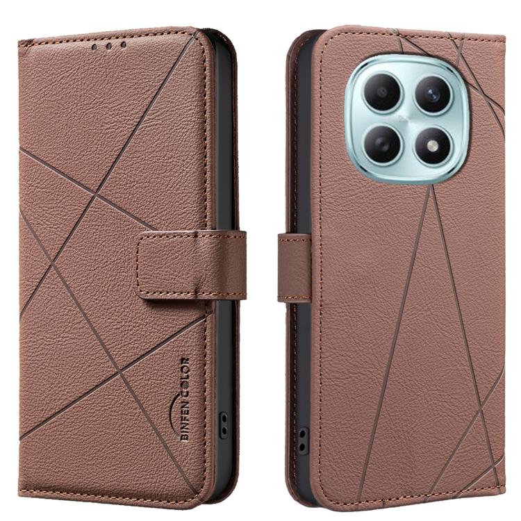 Geometric Pattern RFID Leather Phone Case, For Redmi Note 17 4G Global 169.7mm, For Redmi 15C 5G/4G Global 171/Poco C85 4G, For Redmi Note 17 Pro+ 5G Global 163.4mm, For Redmi Note 17 Pro 5G Global 163.5mm, For Redmi K90 Pro Max/K100 Pro Max 5G        ...