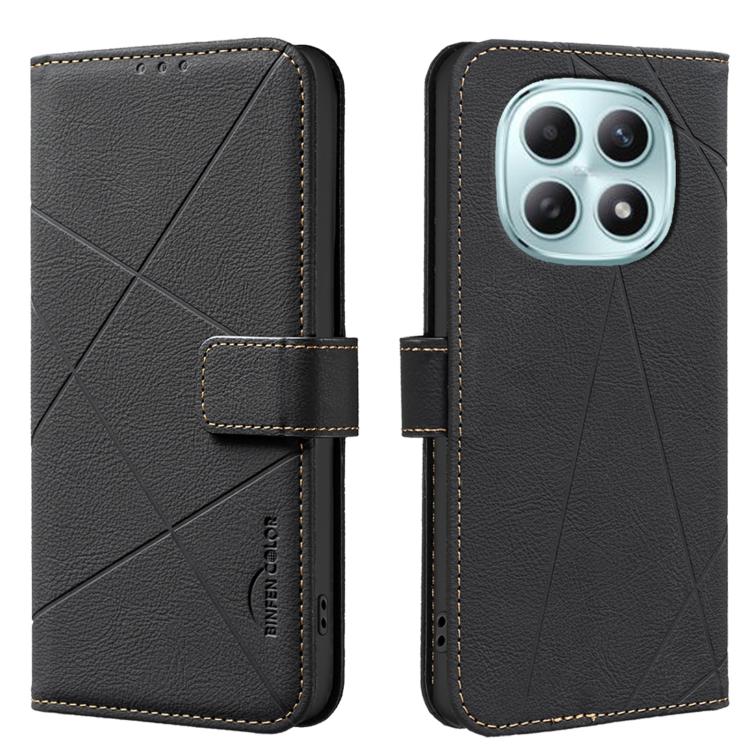 Geometric Pattern RFID Leather Phone Case, For Redmi Note 17 4G Global 169.7mm, For Redmi 15C 5G/4G Global 171/Poco C85 4G, For Redmi Note 17 Pro+ 5G Global 163.4mm, For Redmi Note 17 Pro 5G Global 163.5mm, For Redmi K90 Pro Max/K100 Pro Max 5G        ...
