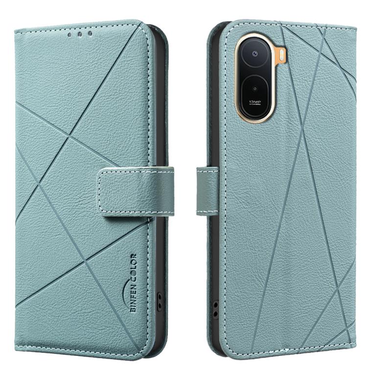 Geometric Pattern RFID Leather Phone Case, For Redmi Note 17 4G Global 169.7mm, For Redmi 15C 5G/4G Global 171/Poco C85 4G, For Redmi Note 17 Pro+ 5G Global 163.4mm, For Redmi Note 17 Pro 5G Global 163.5mm, For Redmi K90 Pro Max/K100 Pro Max 5G        ...