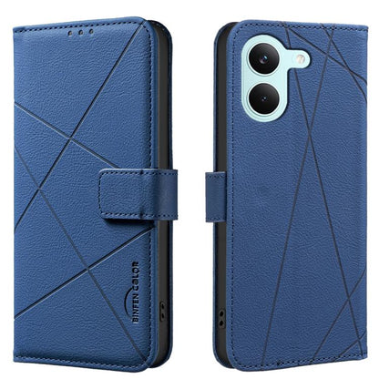 Geometric Pattern RFID Leather Phone Case, For Redmi Note 17 4G Global 169.7mm, For Redmi 15C 5G/4G Global 171/Poco C85 4G, For Redmi Note 17 Pro+ 5G Global 163.4mm, For Redmi Note 17 Pro 5G Global 163.5mm, For Redmi K90 Pro Max/K100 Pro Max 5G        ...