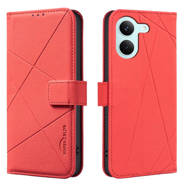 Geometric Pattern RFID Leather Phone Case, For Redmi Note 17 4G Global 169.7mm, For Redmi 15C 5G/4G Global 171/Poco C85 4G, For Redmi Note 17 Pro+ 5G Global 163.4mm, For Redmi Note 17 Pro 5G Global 163.5mm, For Redmi K90 Pro Max/K100 Pro Max 5G        ...