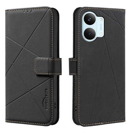 Geometric Pattern RFID Leather Phone Case, For Redmi Note 17 4G Global 169.7mm, For Redmi 15C 5G/4G Global 171/Poco C85 4G, For Redmi Note 17 Pro+ 5G Global 163.4mm, For Redmi Note 17 Pro 5G Global 163.5mm, For Redmi K90 Pro Max/K100 Pro Max 5G        ...