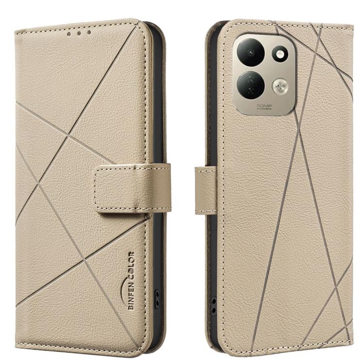 Geometric Pattern RFID Leather Phone Case, For Redmi Note 17 4G Global 169.7mm, For Redmi 15C 5G/4G Global 171/Poco C85 4G, For Redmi Note 17 Pro+ 5G Global 163.4mm, For Redmi Note 17 Pro 5G Global 163.5mm, For Redmi K90 Pro Max/K100 Pro Max 5G        ...