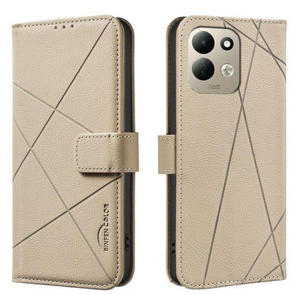 Geometric Pattern RFID Leather Phone Case, For Redmi Note 17 4G Global 169.7mm, For Redmi 15C 5G/4G Global 171/Poco C85 4G, For Redmi Note 17 Pro+ 5G Global 163.4mm, For Redmi Note 17 Pro 5G Global 163.5mm, For Redmi K90 Pro Max/K100 Pro Max 5G        ...