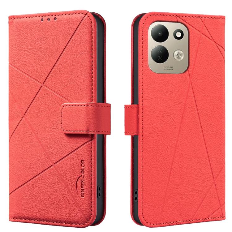 Geometric Pattern RFID Leather Phone Case, For Redmi Note 17 4G Global 169.7mm, For Redmi 15C 5G/4G Global 171/Poco C85 4G, For Redmi Note 17 Pro+ 5G Global 163.4mm, For Redmi Note 17 Pro 5G Global 163.5mm, For Redmi K90 Pro Max/K100 Pro Max 5G        ...