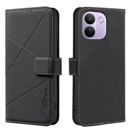 Geometric Pattern RFID Leather Phone Case, For Redmi Note 17 4G Global 169.7mm, For Redmi 15C 5G/4G Global 171/Poco C85 4G, For Redmi Note 17 Pro+ 5G Global 163.4mm, For Redmi Note 17 Pro 5G Global 163.5mm, For Redmi K90 Pro Max/K100 Pro Max 5G        ...