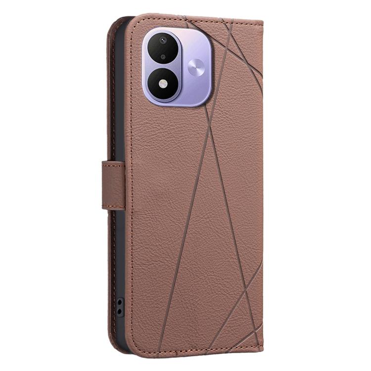 Geometric Pattern RFID Leather Phone Case, For Redmi Note 17 4G Global 169.7mm, For Redmi 15C 5G/4G Global 171/Poco C85 4G, For Redmi Note 17 Pro+ 5G Global 163.4mm, For Redmi Note 17 Pro 5G Global 163.5mm, For Redmi K90 Pro Max/K100 Pro Max 5G        ...