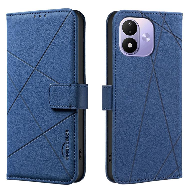 Geometric Pattern RFID Leather Phone Case, For Redmi Note 17 4G Global 169.7mm, For Redmi 15C 5G/4G Global 171/Poco C85 4G, For Redmi Note 17 Pro+ 5G Global 163.4mm, For Redmi Note 17 Pro 5G Global 163.5mm, For Redmi K90 Pro Max/K100 Pro Max 5G        ...