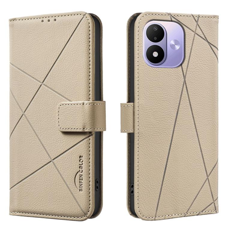 Geometric Pattern RFID Leather Phone Case, For Redmi Note 17 4G Global 169.7mm, For Redmi 15C 5G/4G Global 171/Poco C85 4G, For Redmi Note 17 Pro+ 5G Global 163.4mm, For Redmi Note 17 Pro 5G Global 163.5mm, For Redmi K90 Pro Max/K100 Pro Max 5G        ...