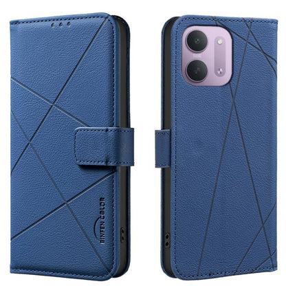 Geometric Pattern RFID Leather Phone Case, For Redmi Note 17 4G Global 169.7mm, For Redmi 15C 5G/4G Global 171/Poco C85 4G, For Redmi Note 17 Pro+ 5G Global 163.4mm, For Redmi Note 17 Pro 5G Global 163.5mm, For Redmi K90 Pro Max/K100 Pro Max 5G        ...