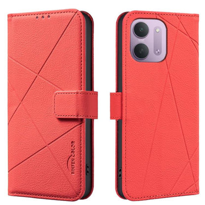 Geometric Pattern RFID Leather Phone Case, For Redmi Note 17 4G Global 169.7mm, For Redmi 15C 5G/4G Global 171/Poco C85 4G, For Redmi Note 17 Pro+ 5G Global 163.4mm, For Redmi Note 17 Pro 5G Global 163.5mm, For Redmi K90 Pro Max/K100 Pro Max 5G        ...