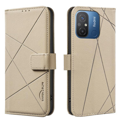 Geometric Pattern RFID Leather Phone Case, For Xiaomi 17T Pro 5G, For Xiaomi 17T 5G, For Xiaomi Poco M7 4G 169mm, For Xiaomi 15T Pro 5G, For Xiaomi 15T 5G, For Xiaomi Poco F7 5G Global, For Xiaomi Poco X7 Pro, For Xiaomi Poco C75                       ...