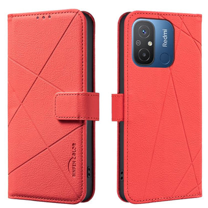 Geometric Pattern RFID Leather Phone Case, For Xiaomi 17T Pro 5G, For Xiaomi 17T 5G, For Xiaomi Poco M7 4G 169mm, For Xiaomi 15T Pro 5G, For Xiaomi 15T 5G, For Xiaomi Poco F7 5G Global, For Xiaomi Poco X7 Pro, For Xiaomi Poco C75                       ...
