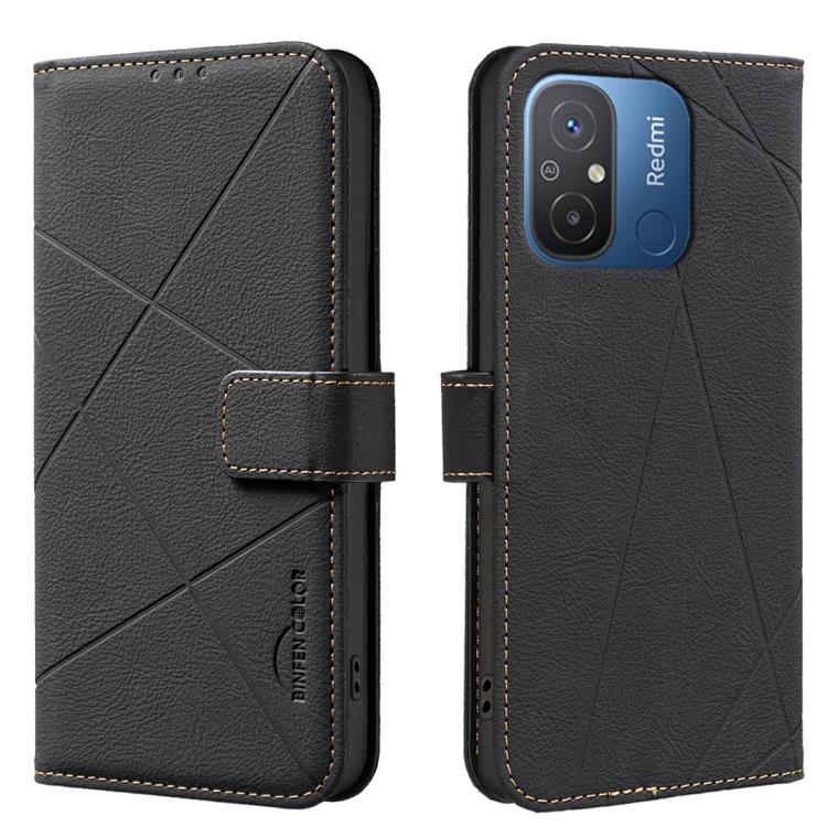 Geometric Pattern RFID Leather Phone Case, For Xiaomi 17T Pro 5G, For Xiaomi 17T 5G, For Xiaomi Poco M7 4G 169mm, For Xiaomi 15T Pro 5G, For Xiaomi 15T 5G, For Xiaomi Poco F7 5G Global, For Xiaomi Poco X7 Pro, For Xiaomi Poco C75                       ...