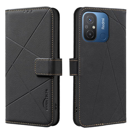 Geometric Pattern RFID Leather Phone Case, For Xiaomi 17T Pro 5G, For Xiaomi 17T 5G, For Xiaomi Poco M7 4G 169mm, For Xiaomi 15T Pro 5G, For Xiaomi 15T 5G, For Xiaomi Poco F7 5G Global, For Xiaomi Poco X7 Pro, For Xiaomi Poco C75                       ...