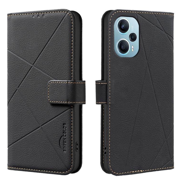Geometric Pattern RFID Leather Phone Case, For Xiaomi 17T Pro 5G, For Xiaomi 17T 5G, For Xiaomi Poco M7 4G 169mm, For Xiaomi 15T Pro 5G, For Xiaomi 15T 5G, For Xiaomi Poco F7 5G Global, For Xiaomi Poco X7 Pro, For Xiaomi Poco C75                       ...