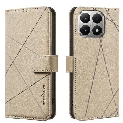 Geometric Pattern RFID Leather Phone Case, For Xiaomi 17T Pro 5G, For Xiaomi 17T 5G, For Xiaomi Poco M7 4G 169mm, For Xiaomi 15T Pro 5G, For Xiaomi 15T 5G, For Xiaomi Poco F7 5G Global, For Xiaomi Poco X7 Pro, For Xiaomi Poco C75                       ...
