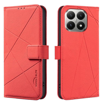 Geometric Pattern RFID Leather Phone Case, For Xiaomi 17T Pro 5G, For Xiaomi 17T 5G, For Xiaomi Poco M7 4G 169mm, For Xiaomi 15T Pro 5G, For Xiaomi 15T 5G, For Xiaomi Poco F7 5G Global, For Xiaomi Poco X7 Pro, For Xiaomi Poco C75                       ...