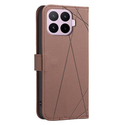 Geometric Pattern RFID Leather Phone Case, For Xiaomi 17T Pro 5G, For Xiaomi 17T 5G, For Xiaomi Poco M7 4G 169mm, For Xiaomi 15T Pro 5G, For Xiaomi 15T 5G, For Xiaomi Poco F7 5G Global, For Xiaomi Poco X7 Pro, For Xiaomi Poco C75                       ...