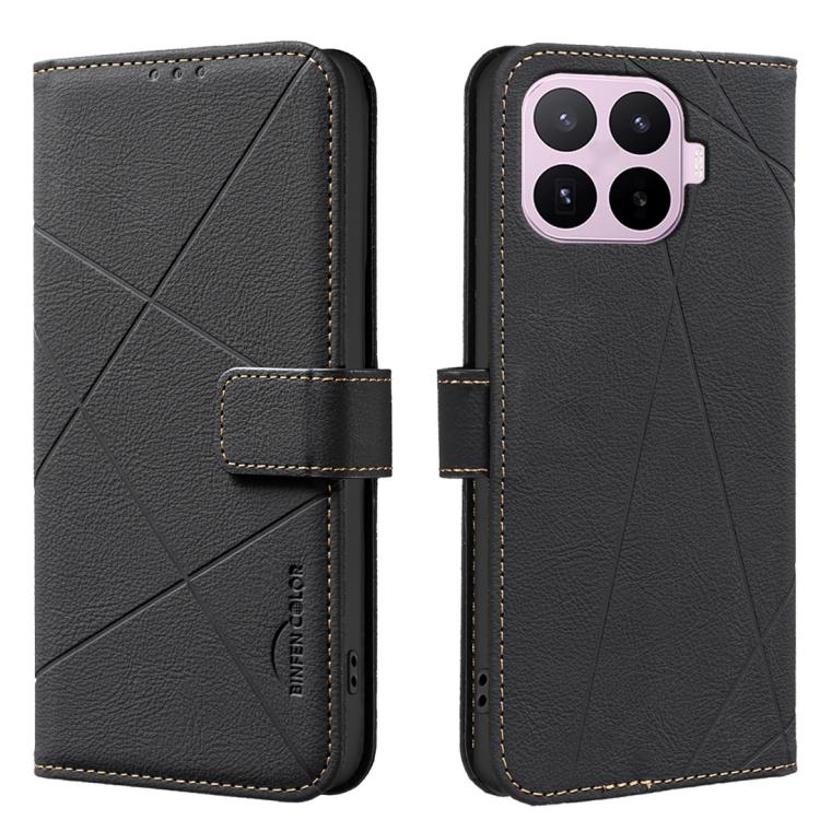 Geometric Pattern RFID Leather Phone Case, For Xiaomi 17T Pro 5G, For Xiaomi 17T 5G, For Xiaomi Poco M7 4G 169mm, For Xiaomi 15T Pro 5G, For Xiaomi 15T 5G, For Xiaomi Poco F7 5G Global, For Xiaomi Poco X7 Pro, For Xiaomi Poco C75                       ...