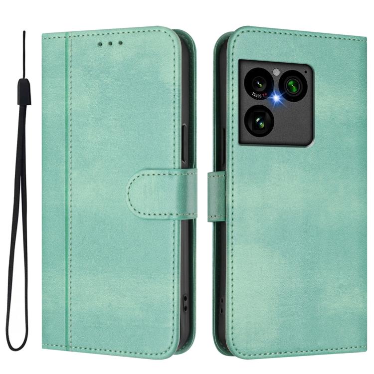 Line Splicing Buckle Retro Leather Phone Case, For Sony Xperia 1 VIII, For Sony Xperia 10 VII, For Sony Xperia 10 VI 2024, For Sony Xperia 1 VI 2024, For Sony Xperia 5 VI, For Sony Xperia 5 V, For Sony Xperia 1 V 2023, For Sony Xperia 10 V 2023        ...