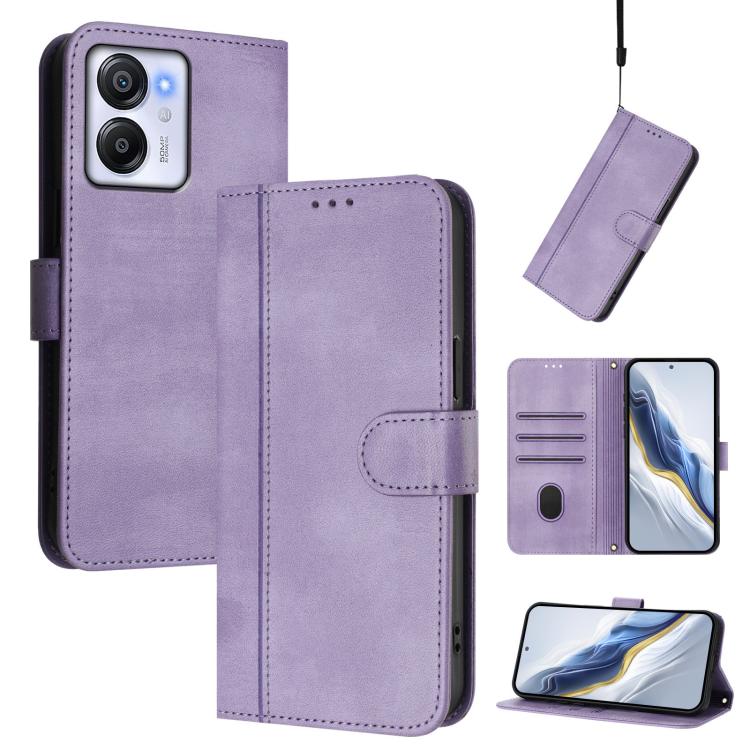 Line Splicing Buckle Retro Leather Phone Case, For Blackview Wave 7C, For Blackview Wave 10, For Blackview Shark 6, For Blackview Oscal Tiger 13, For Blackview Wave 8 / 8C / Oscal Flat 2, For Blackview Shark 9 5G, For Blackview Oscal Flat 2 / 2C       ...