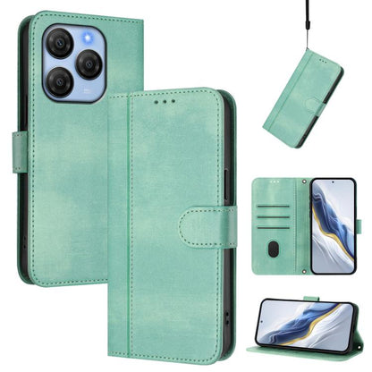 Line Splicing Buckle Retro Leather Phone Case, For Blackview Wave 7C, For Blackview Wave 10, For Blackview Shark 6, For Blackview Oscal Tiger 13, For Blackview Wave 8 / 8C / Oscal Flat 2, For Blackview Shark 9 5G, For Blackview Oscal Flat 2 / 2C       ...