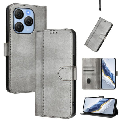 Line Splicing Buckle Retro Leather Phone Case, For Blackview Wave 7C, For Blackview Wave 10, For Blackview Shark 6, For Blackview Oscal Tiger 13, For Blackview Wave 8 / 8C / Oscal Flat 2, For Blackview Shark 9 5G, For Blackview Oscal Flat 2 / 2C       ...