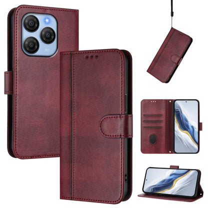 Line Splicing Buckle Retro Leather Phone Case, For Blackview Wave 7C, For Blackview Wave 10, For Blackview Shark 6, For Blackview Oscal Tiger 13, For Blackview Wave 8 / 8C / Oscal Flat 2, For Blackview Shark 9 5G, For Blackview Oscal Flat 2 / 2C       ...