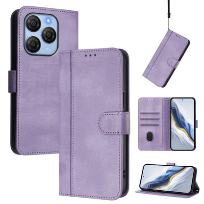Line Splicing Buckle Retro Leather Phone Case, For Blackview Wave 7C, For Blackview Wave 10, For Blackview Shark 6, For Blackview Oscal Tiger 13, For Blackview Wave 8 / 8C / Oscal Flat 2, For Blackview Shark 9 5G, For Blackview Oscal Flat 2 / 2C       ...