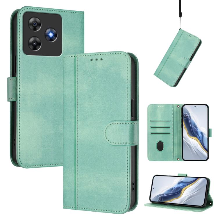 Line Splicing Buckle Retro Leather Phone Case, For Blackview Wave 7C, For Blackview Wave 10, For Blackview Shark 6, For Blackview Oscal Tiger 13, For Blackview Wave 8 / 8C / Oscal Flat 2, For Blackview Shark 9 5G, For Blackview Oscal Flat 2 / 2C       ...