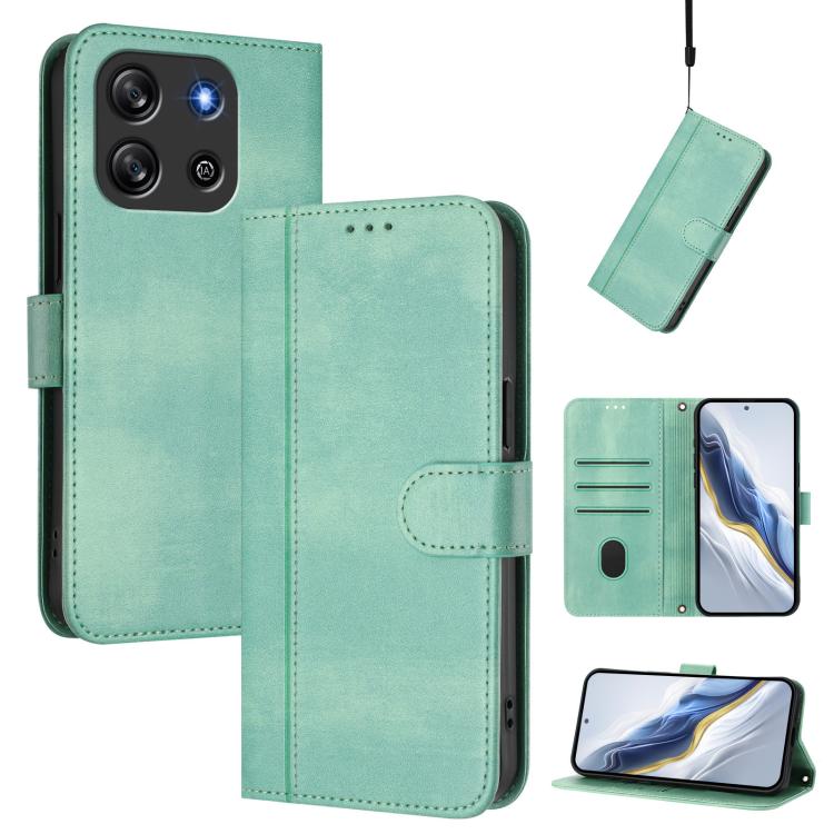 Line Splicing Buckle Retro Leather Phone Case, For Blackview Wave 7C, For Blackview Wave 10, For Blackview Shark 6, For Blackview Oscal Tiger 13, For Blackview Wave 8 / 8C / Oscal Flat 2, For Blackview Shark 9 5G, For Blackview Oscal Flat 2 / 2C       ...