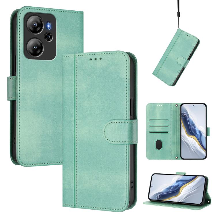 Line Splicing Buckle Retro Leather Phone Case, For Blackview Wave 7C, For Blackview Wave 10, For Blackview Shark 6, For Blackview Oscal Tiger 13, For Blackview Wave 8 / 8C / Oscal Flat 2, For Blackview Shark 9 5G, For Blackview Oscal Flat 2 / 2C       ...