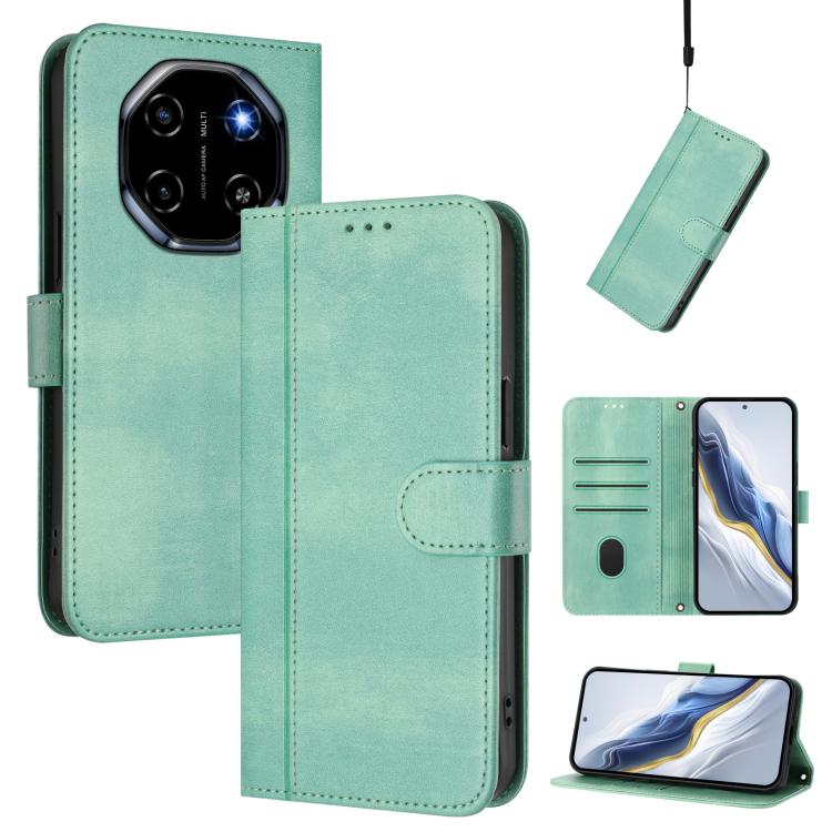 Line Splicing Buckle Retro Leather Phone Case, For Blackview Wave 7C, For Blackview Wave 10, For Blackview Shark 6, For Blackview Oscal Tiger 13, For Blackview Wave 8 / 8C / Oscal Flat 2, For Blackview Shark 9 5G, For Blackview Oscal Flat 2 / 2C       ...