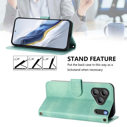 Line Splicing Buckle Retro Leather Phone Case, For Blackview Wave 7C, For Blackview Wave 10, For Blackview Shark 6, For Blackview Oscal Tiger 13, For Blackview Wave 8 / 8C / Oscal Flat 2, For Blackview Shark 9 5G, For Blackview Oscal Flat 2 / 2C       ...