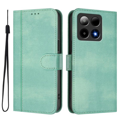 Line Splicing Buckle Retro Leather Phone Case, For Boost Mobile Summit 5G 2024, For Boost Mobile Celero 5G+ 2024 / 3+ 5G, For Boost Mobile Celero 5G 2024 / 3 5G, For Boost Mobile Celero 5G SC / SN339D