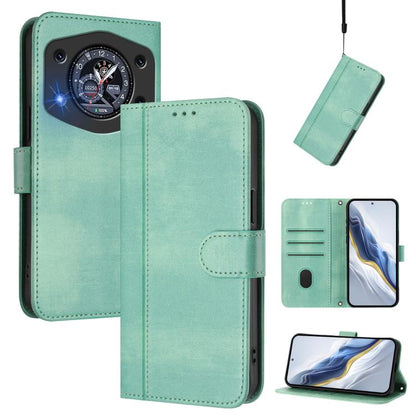Line Splicing Buckle Retro Leather Phone Case, For Cubot A40, For Cubot P90, For Cubot A30, For Cubot A20, For Cubot Max 5, For Cubot A10, For Cubot Note 40, For Cubot P50