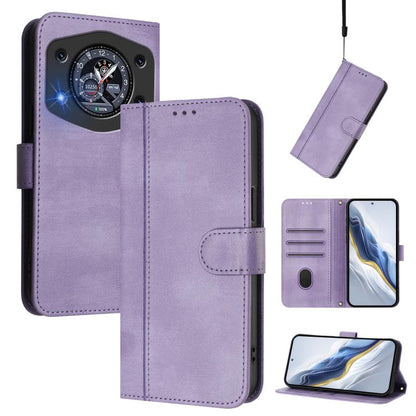 Line Splicing Buckle Retro Leather Phone Case, For Cubot A40, For Cubot P90, For Cubot A30, For Cubot A20, For Cubot Max 5, For Cubot A10, For Cubot Note 40, For Cubot P50