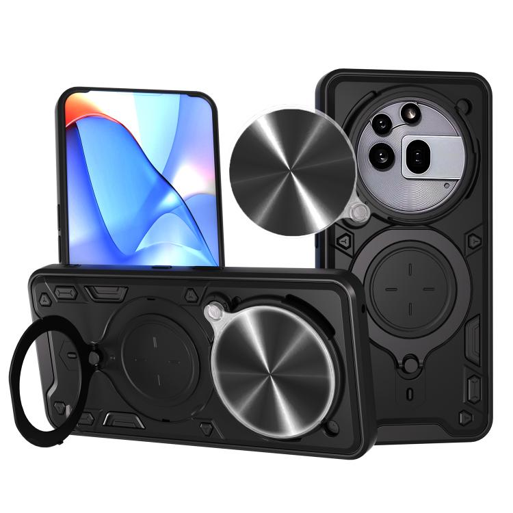 CD Texture Sliding Camshield Magnetic Holder Phone Case, For Nothing Phone 4b, For Nothing Phone 4a Pro, For Nothing Phone 4a, For Nothing CMF Phone 2 Pro, For Nothing Phone 3a, For Nothing Phone 3a Pro