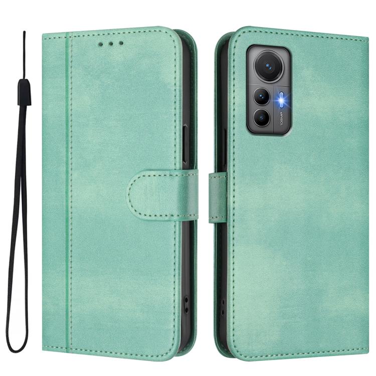 Line Splicing Buckle Retro Leather Phone Case, For Xiaomi 12 Lite, For Xiaomi Poco C40 / Redmi 10C, For Xiaomi Civi 1S, For Xiaomi Poco M4 Pro 4G, For Xiaomi Poco X4 Pro 5G, For Xiaomi 11T / 11T Pro, For Xiaomi Poco X3 GT                               ...